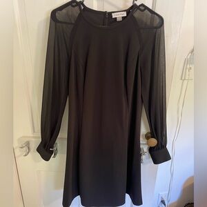 Black Calvin Klein dress